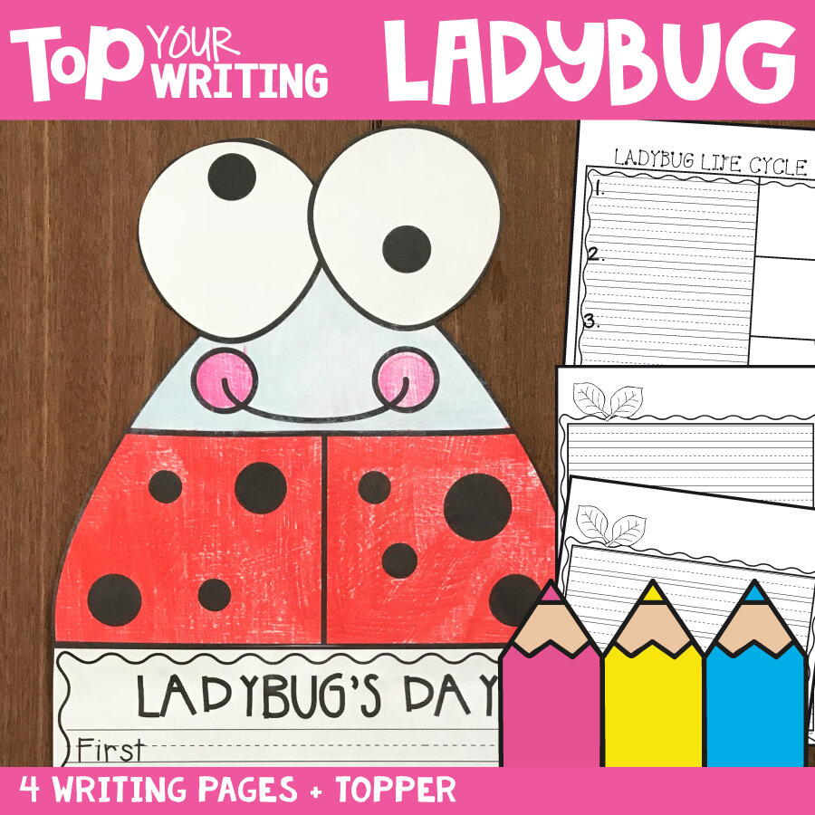 Ladybug Writing Craft