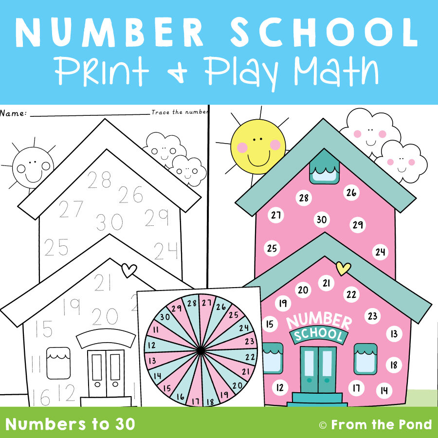Number School Math Game