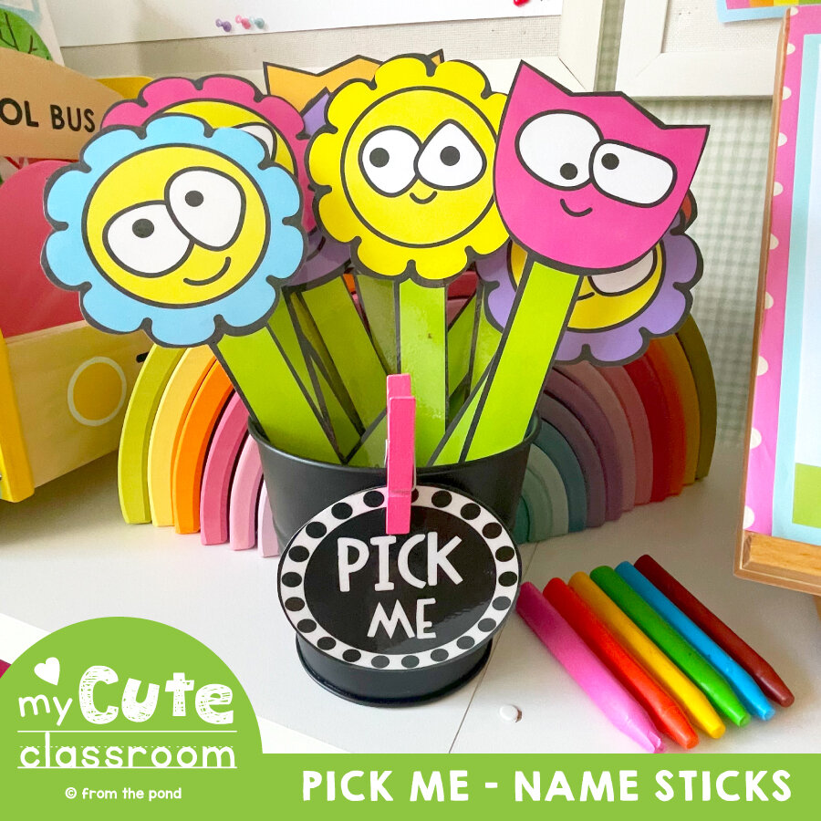 Pick Me Name Sticks