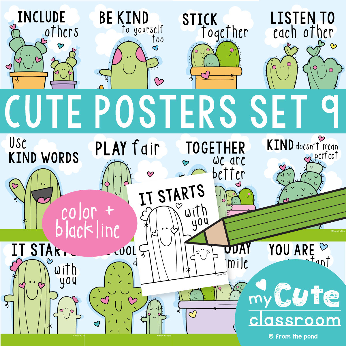 Cute Posters Set 9