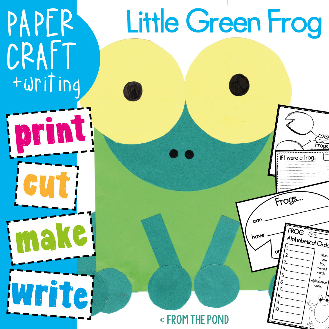 Frog Shape Craft