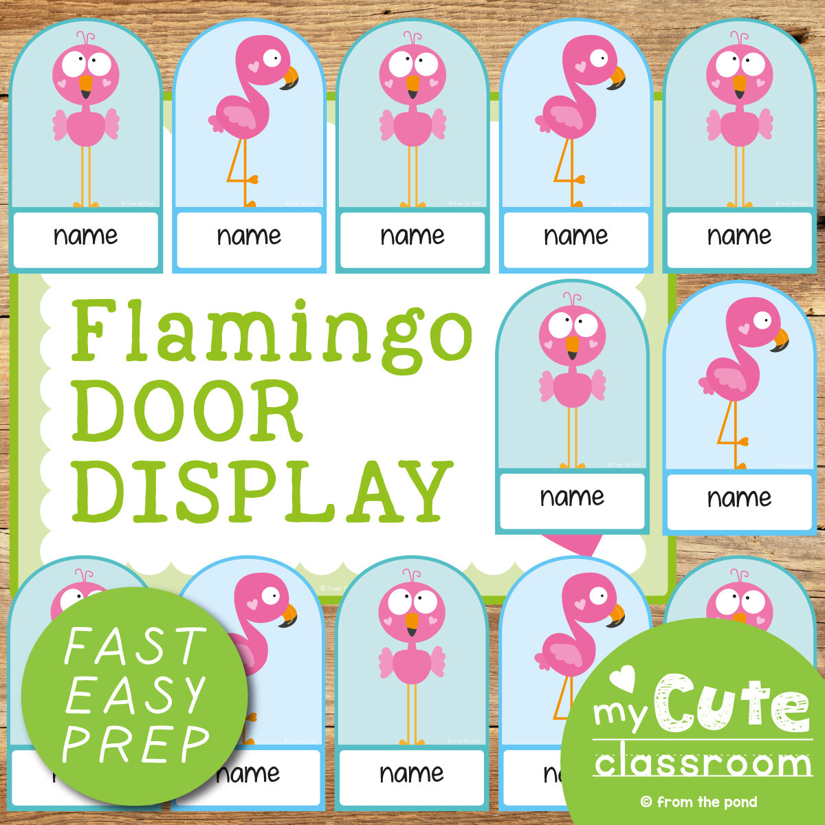 Flamingo Door Display