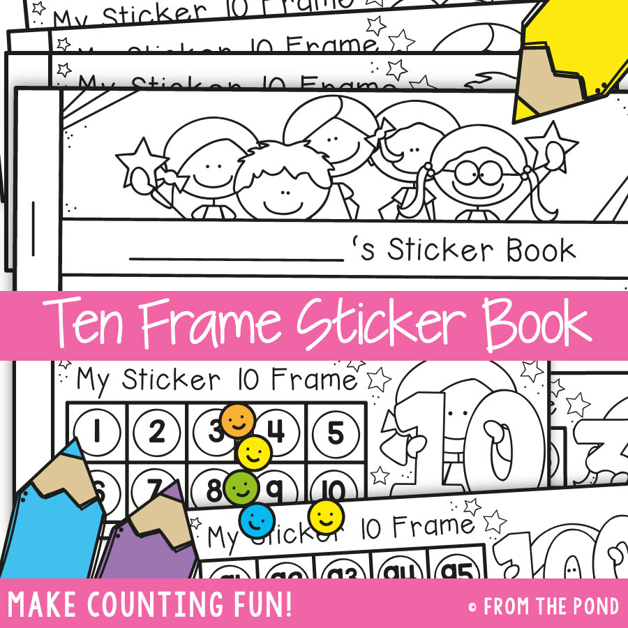 10 Frame Sticker Book
