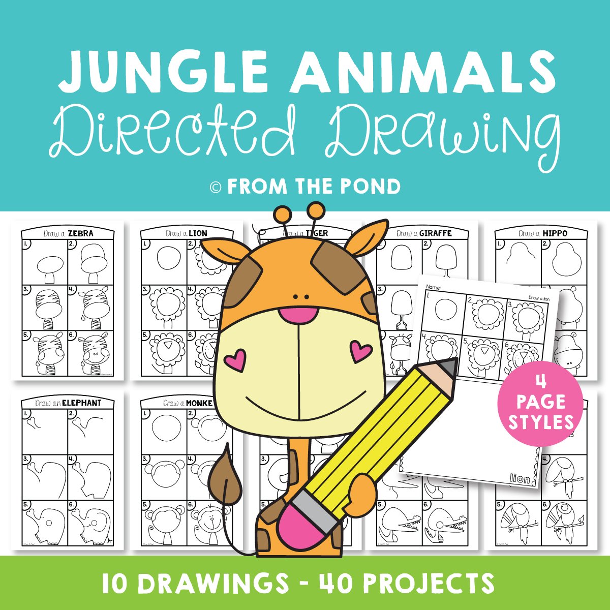 Jungle Directed Drawings