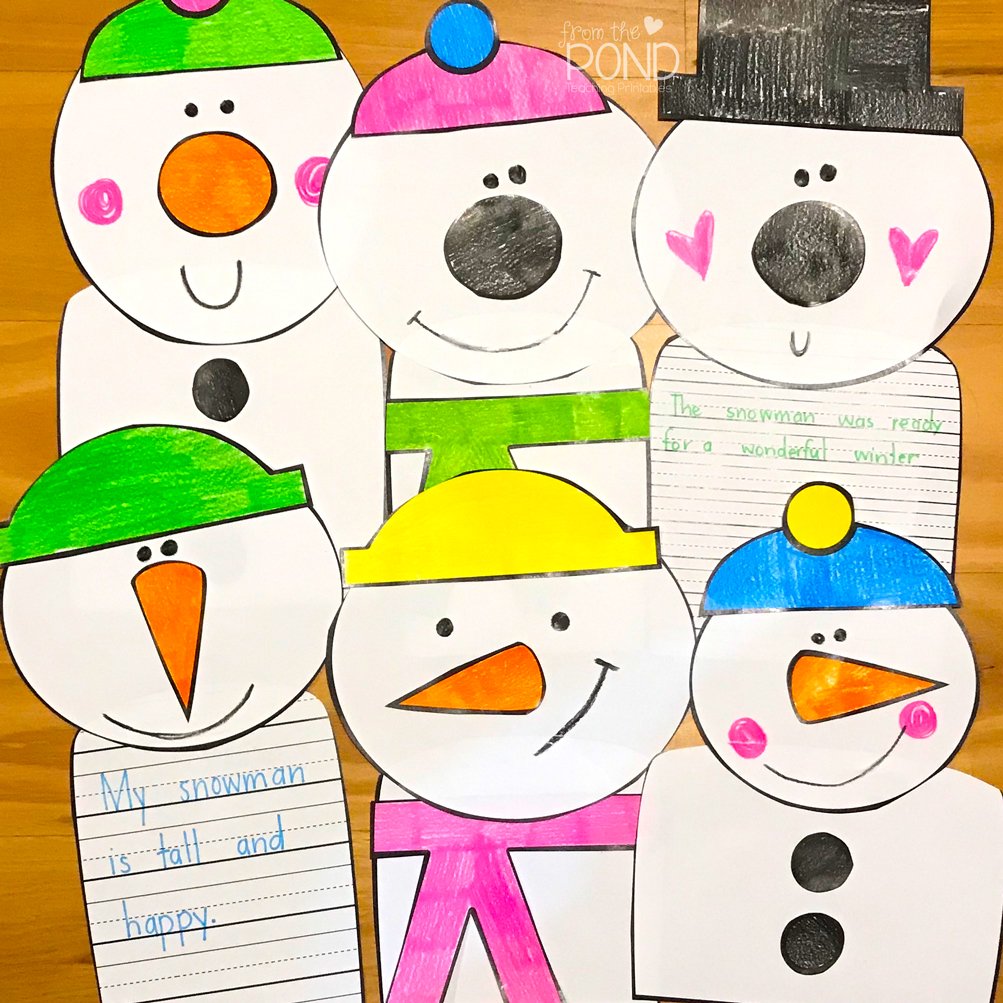 Snowman Mix and Match Craft