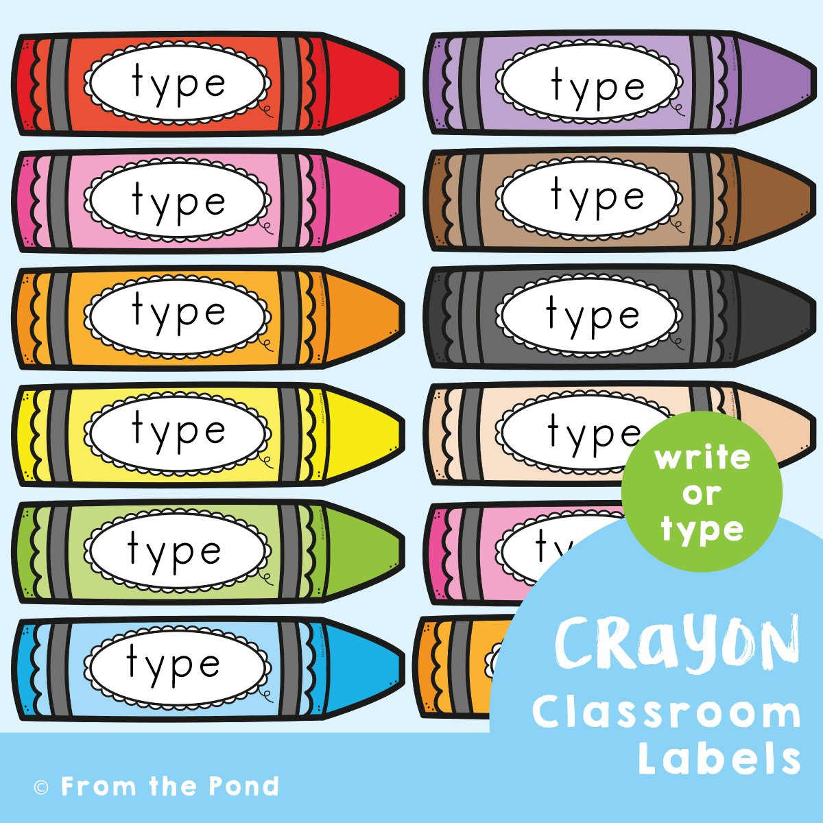 Crayon Labels