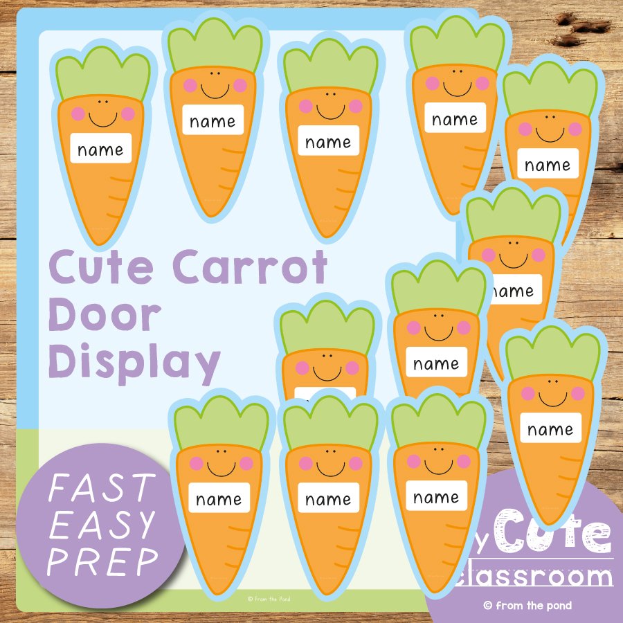 Carrot Door Display