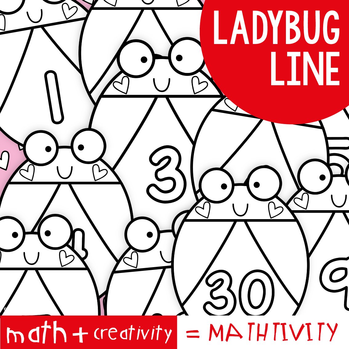 Ladybug Number Line