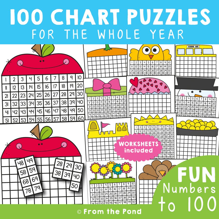 100 CHart Puzzles