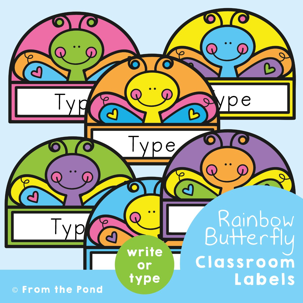 Butterfly Labels