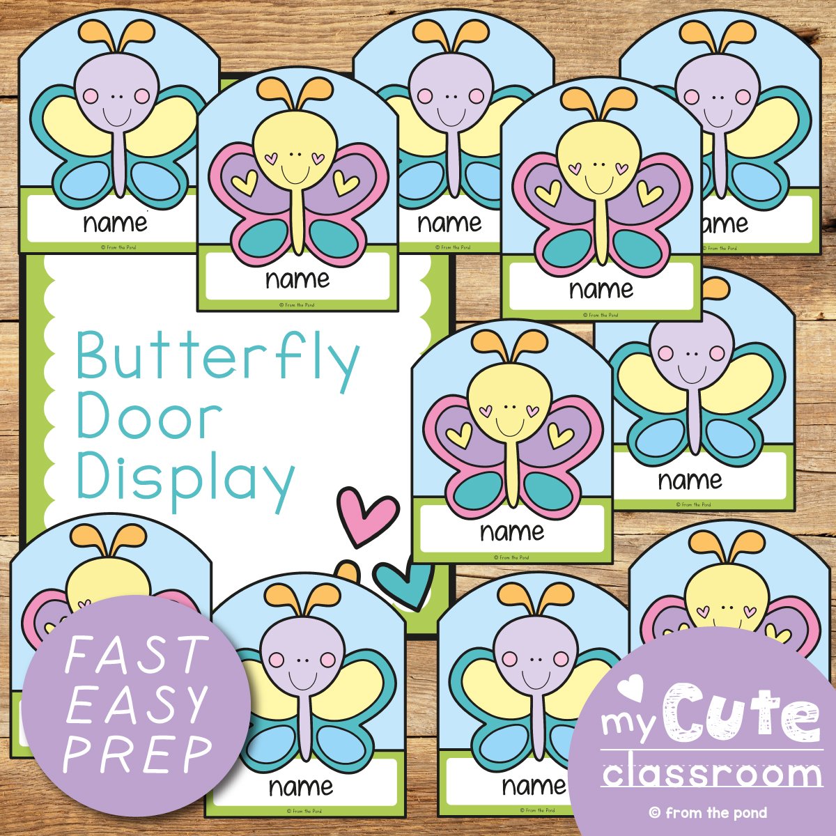 Butterfly Door Display