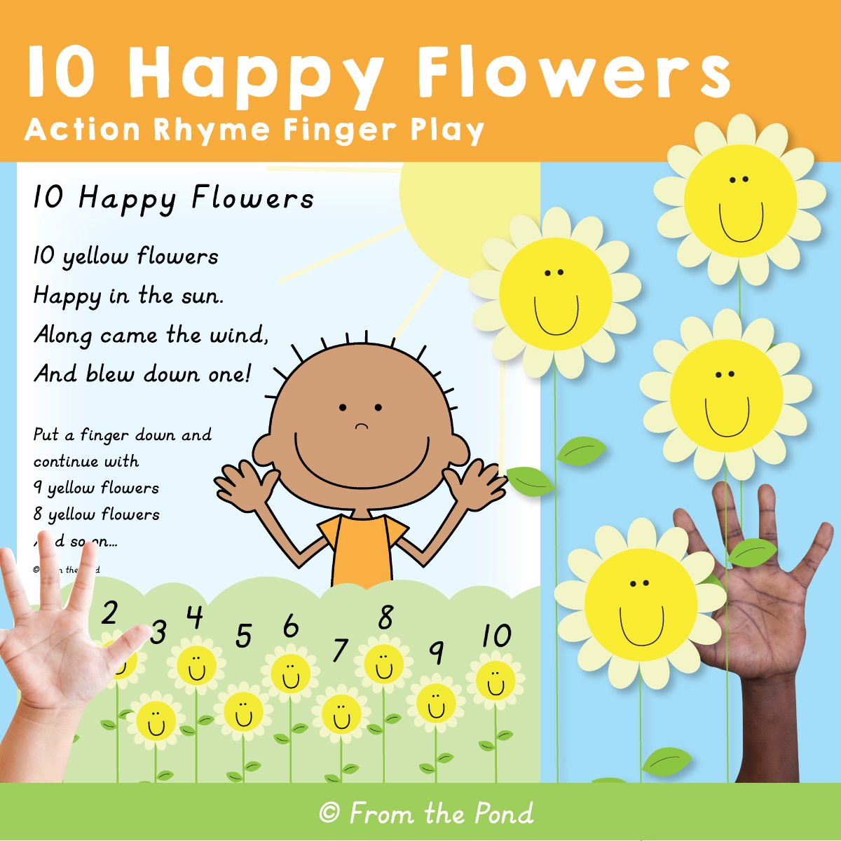 10 Happy Flowers