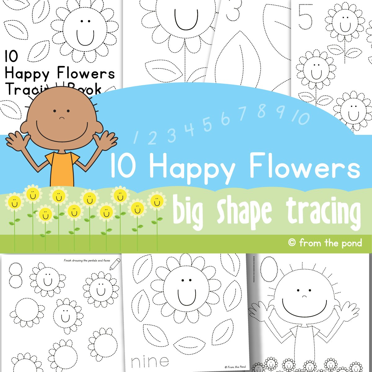10 Happy Flowers