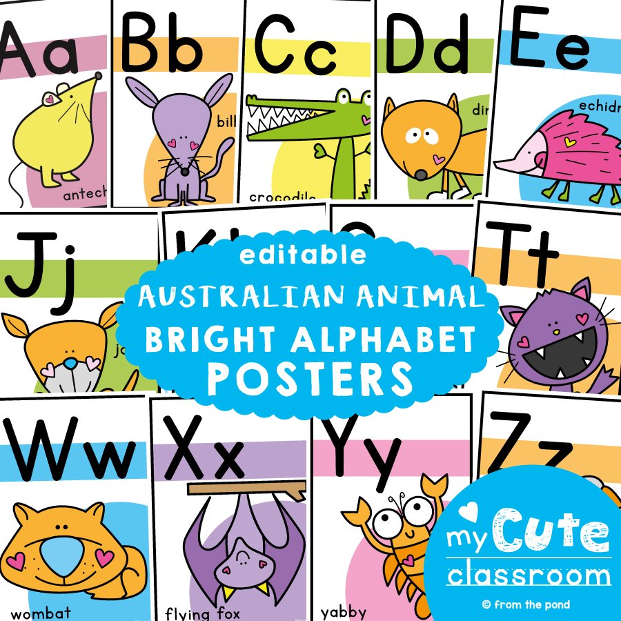 Australian Animal Posters