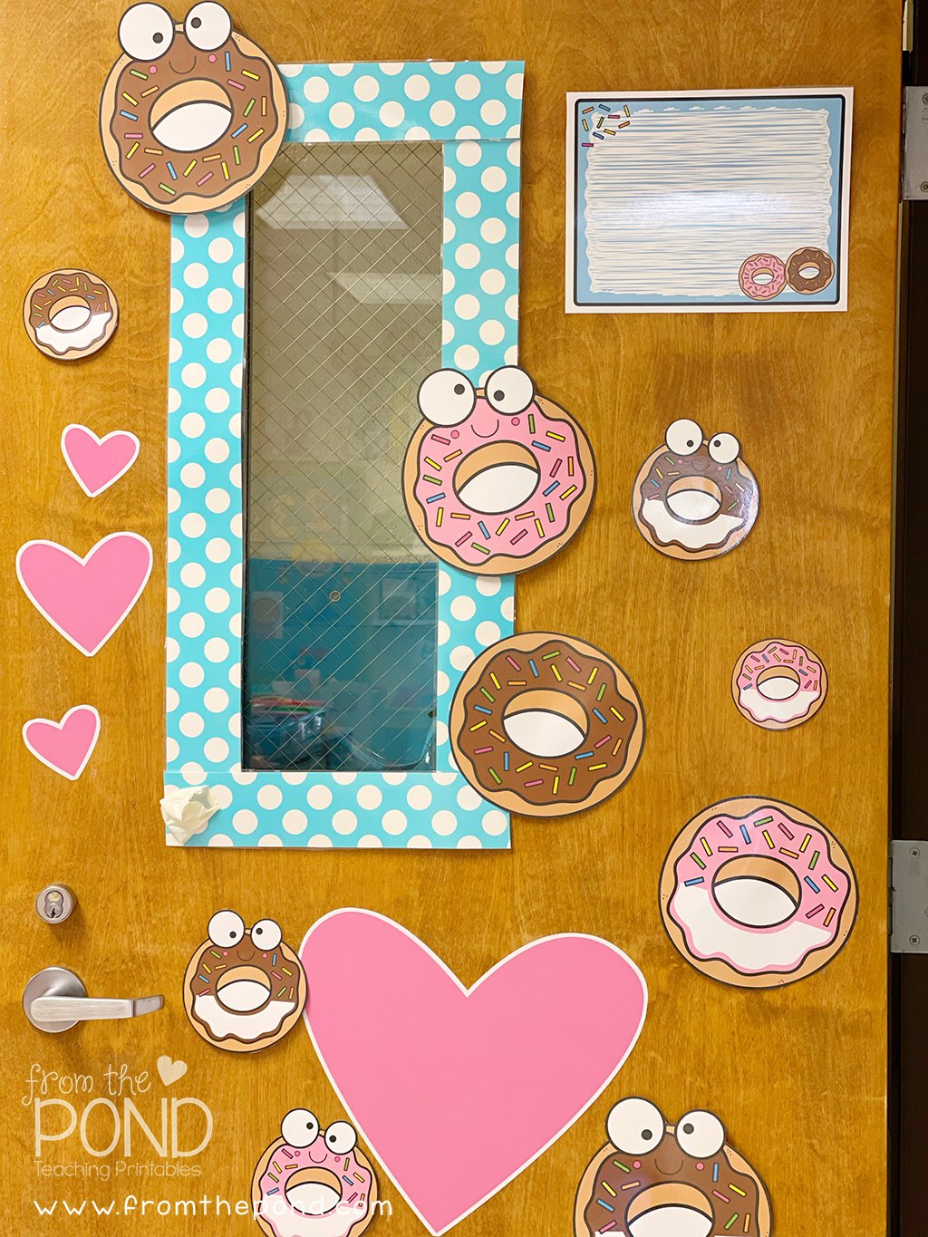 Donut Door Display