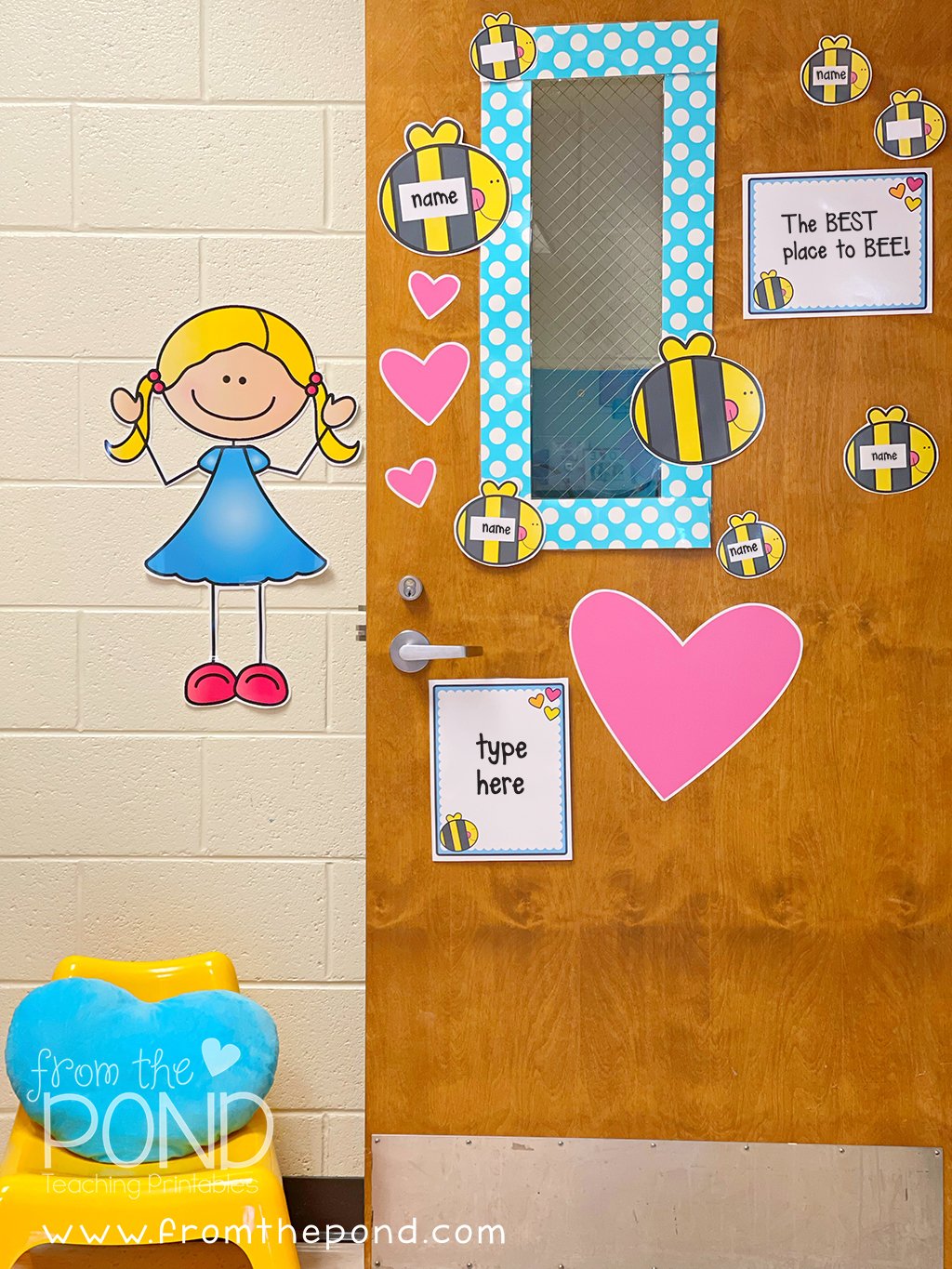 Classroom Door Decorations And Displays To Make Creating A Cute Welcoming Breeze From The Pond