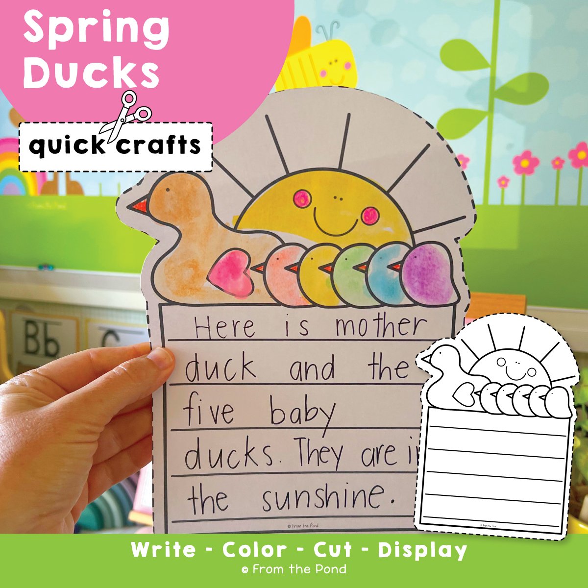 Spring Ducks Craft