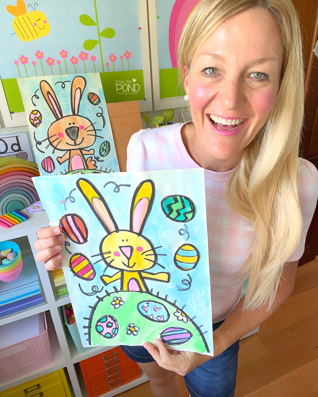 Easter Bunny Art Project