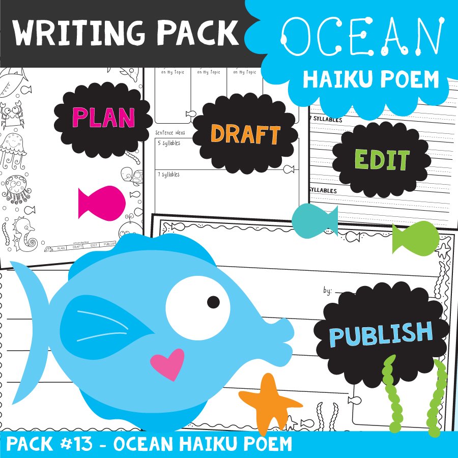 Ocean Writing Pack