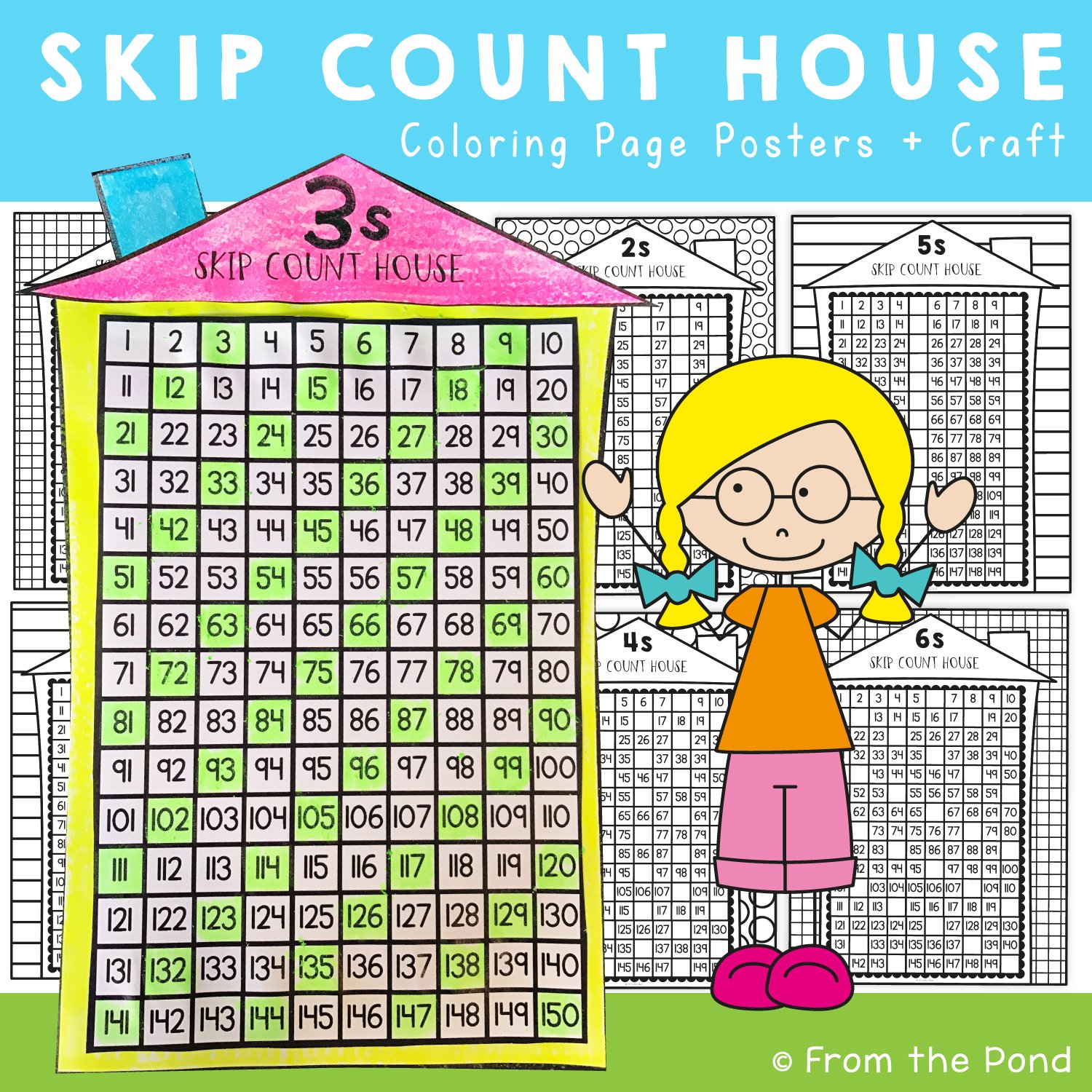 Skip Count House Craft