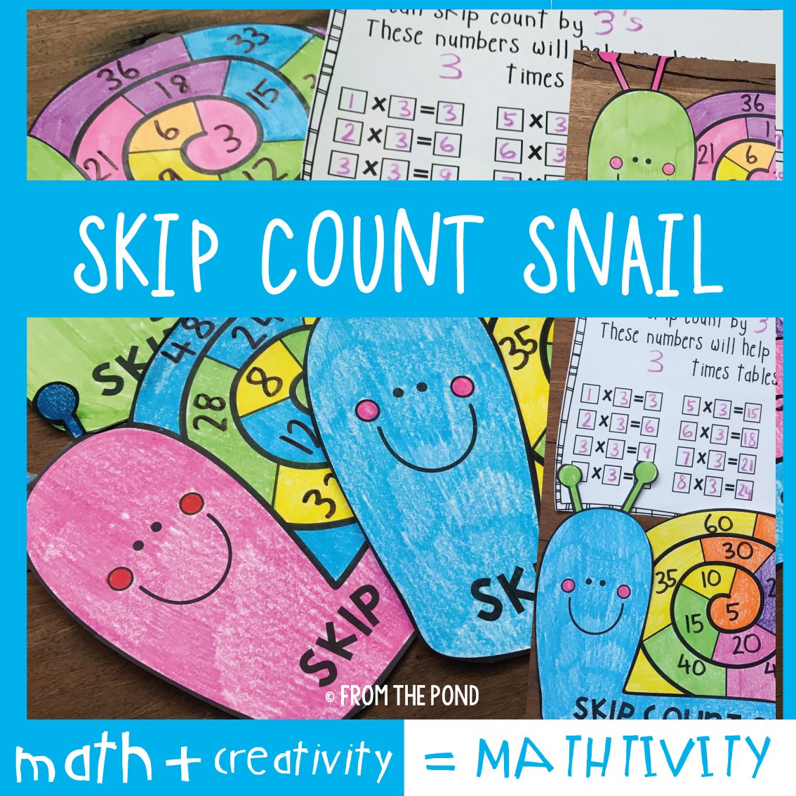 Craft - Skip Count Snail