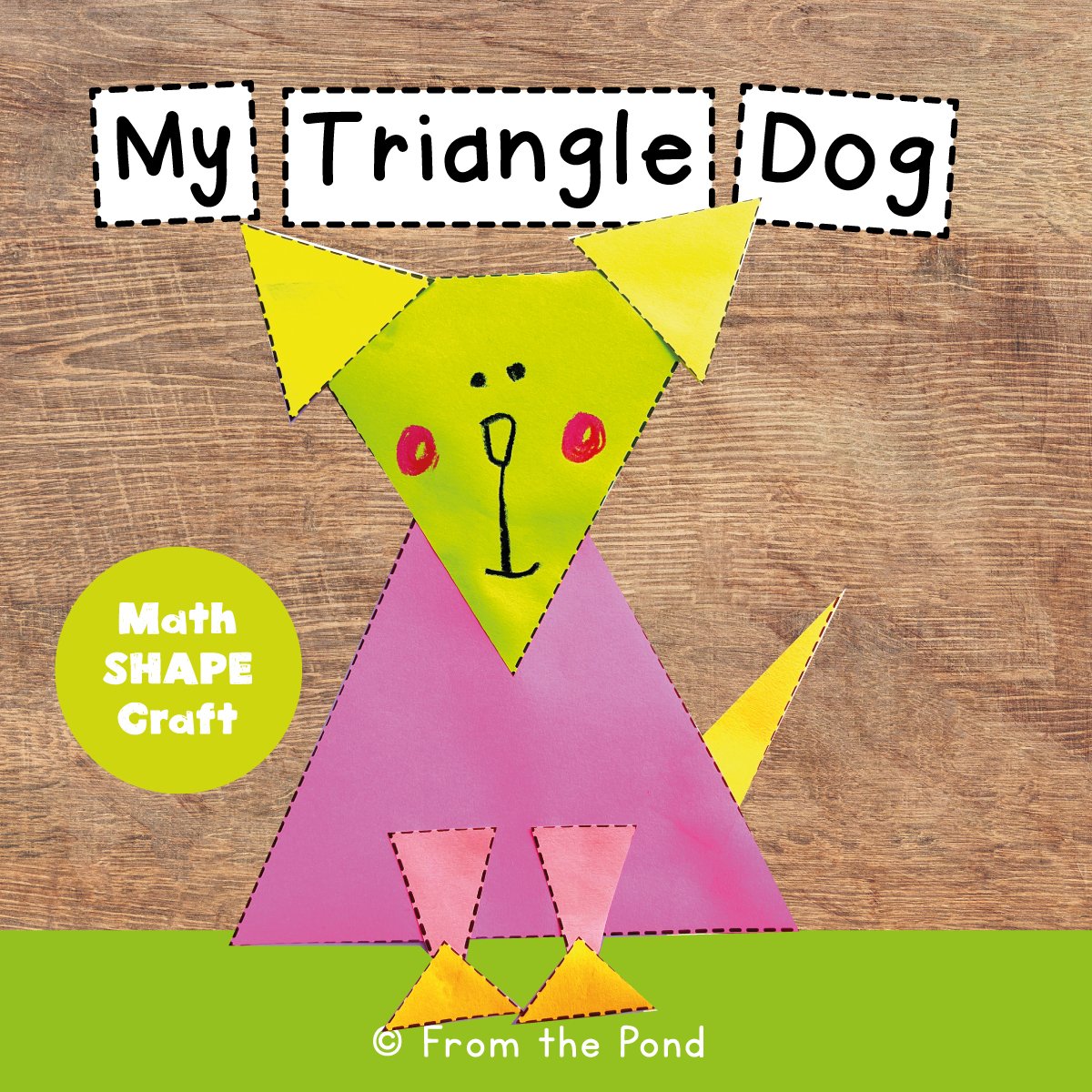 Triangle Dog Craft