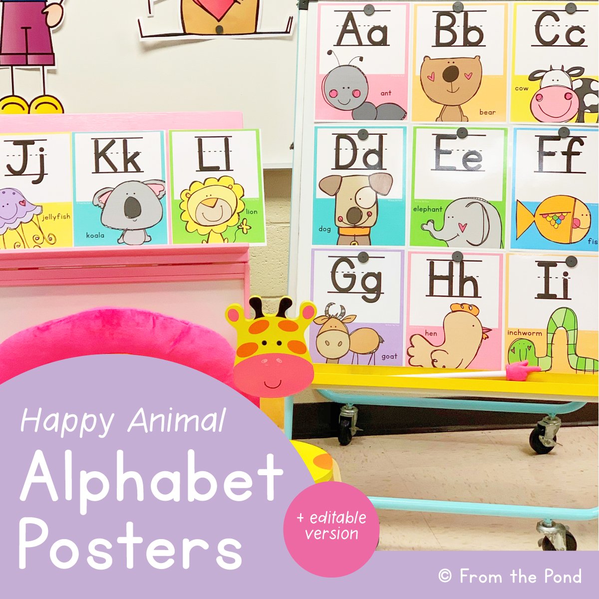 Alphabet Animals Posters