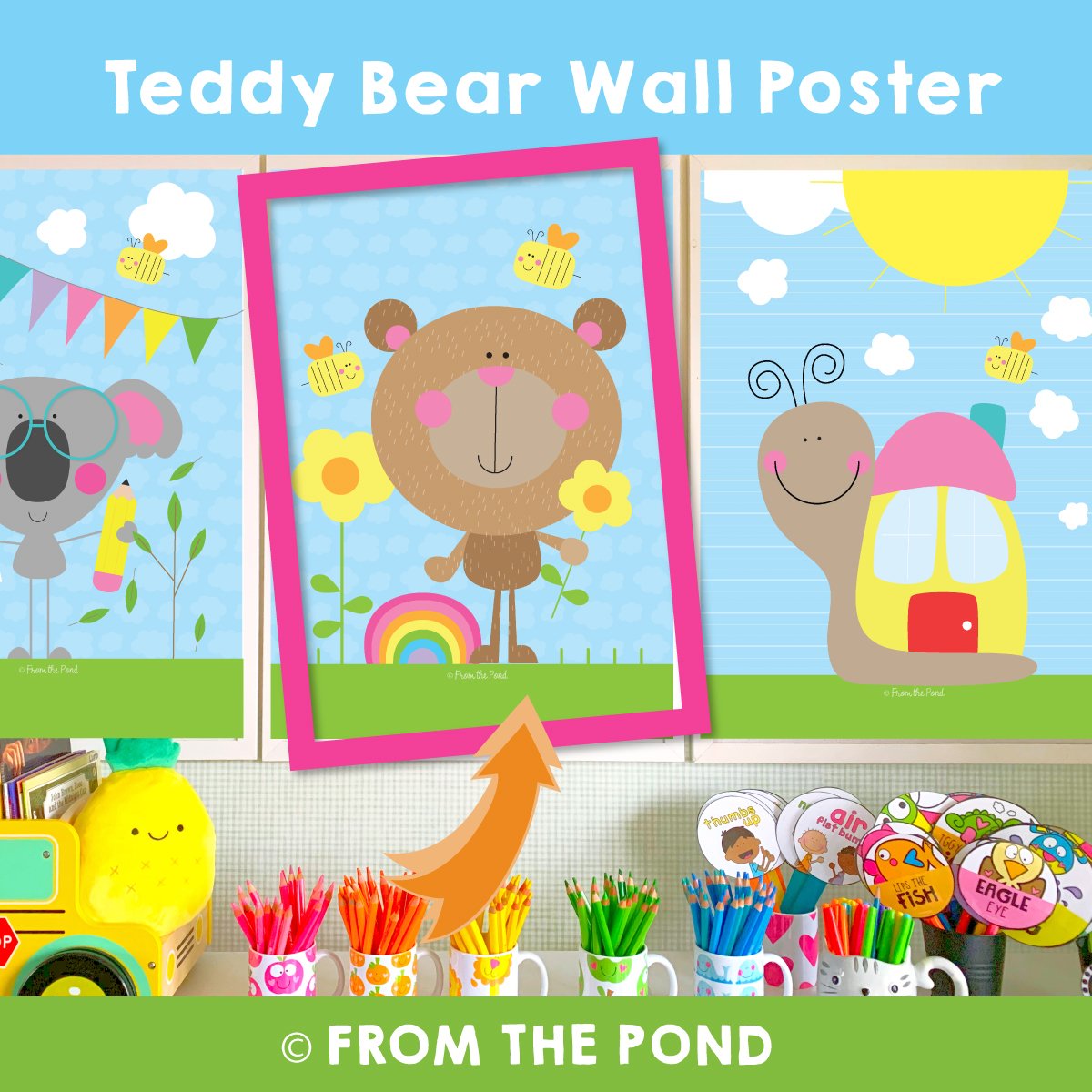 Bear Wall Poster