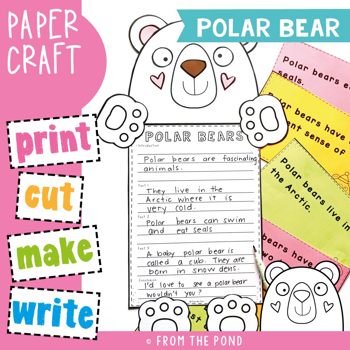 Polar Bear Writing