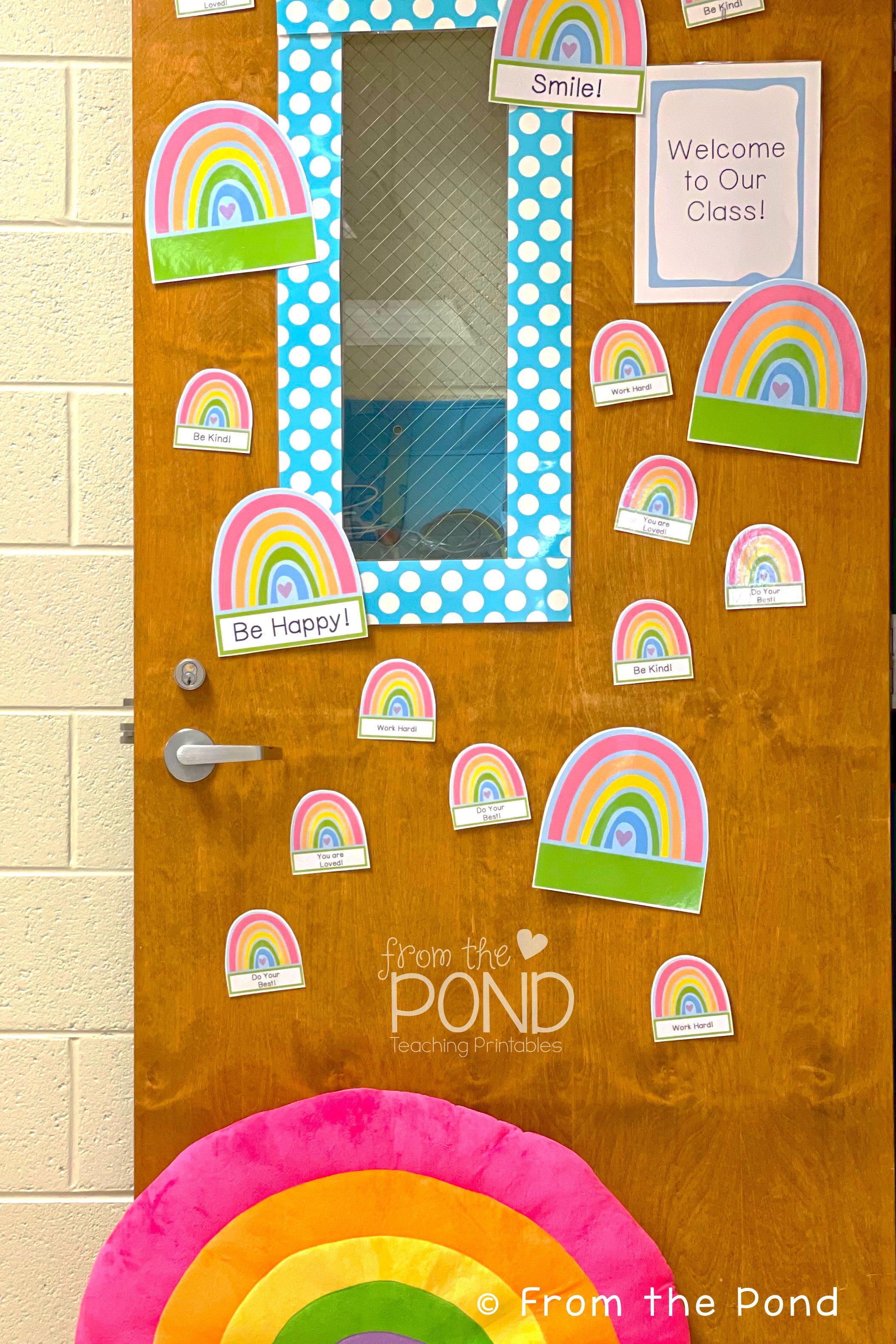 Rainbow Door Displays