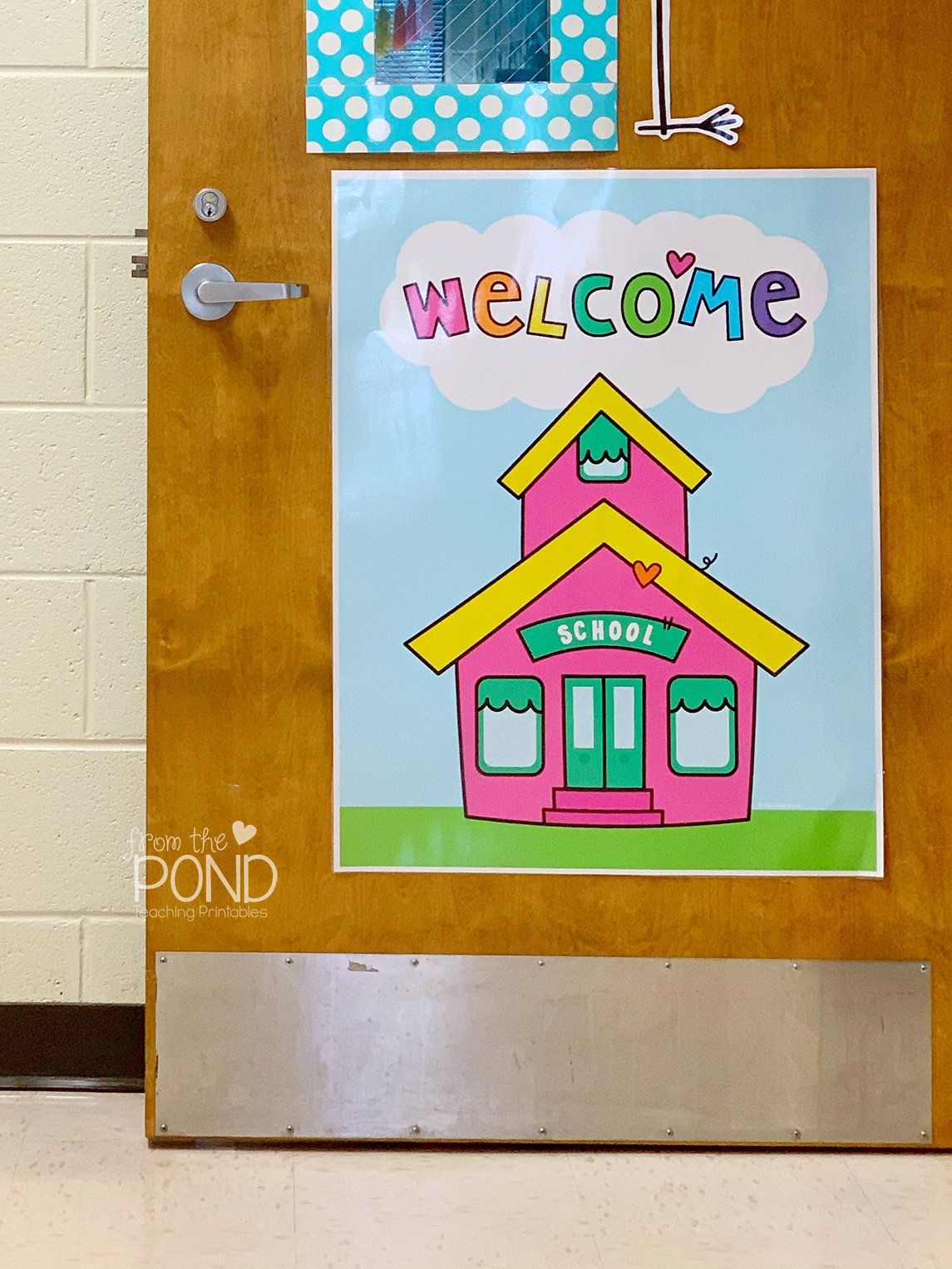 classroom welcome poster