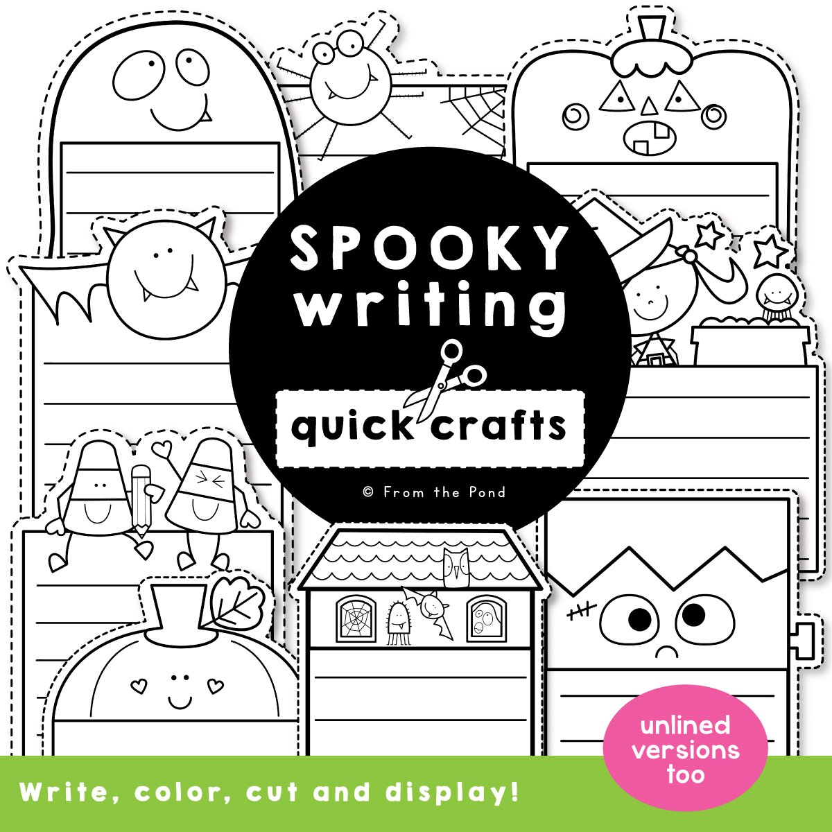 Spooky Writing Crafts