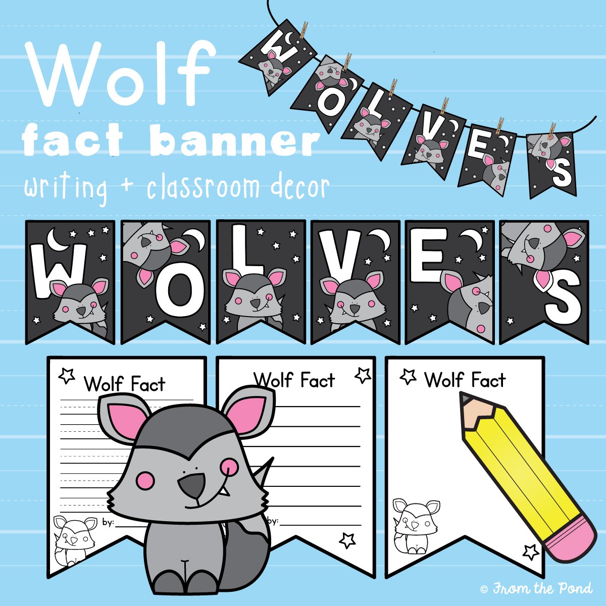Wolf Fact Banner