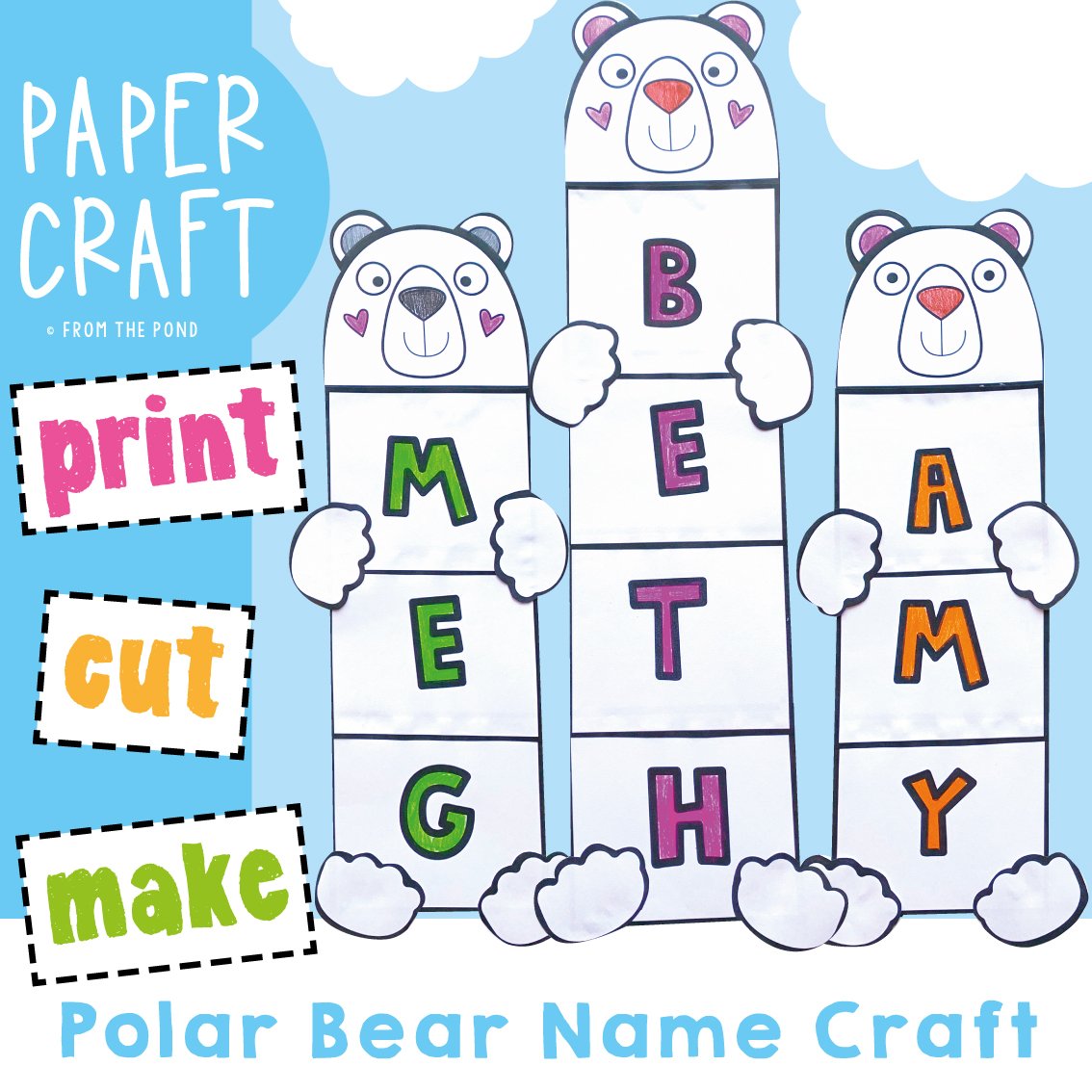 Name Stamps for Card Making + Free Printables - ARTBAR