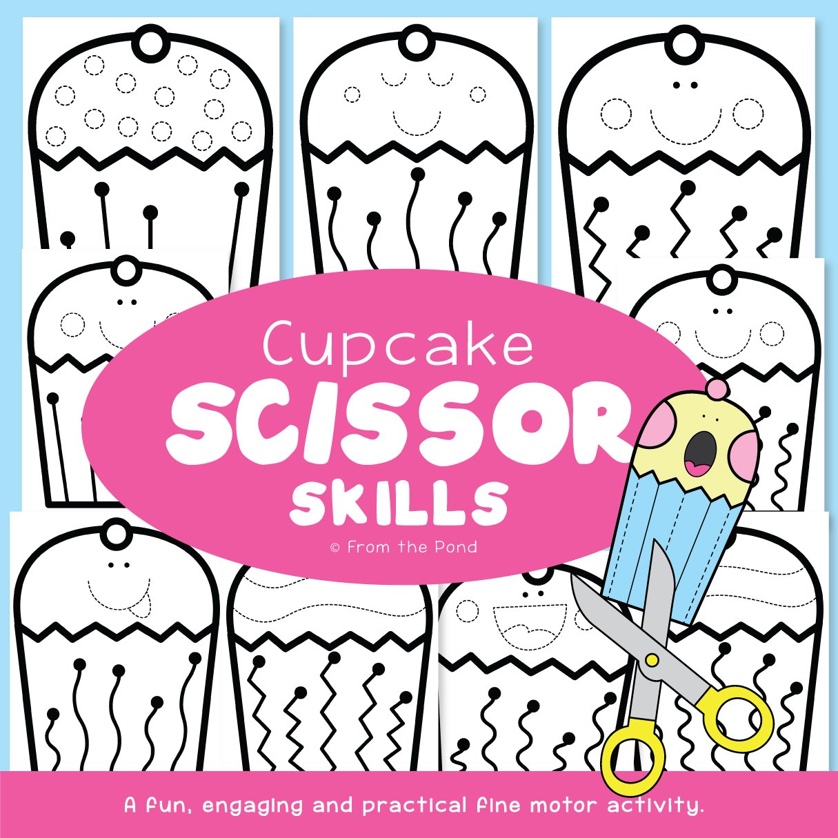 Cupcake Scissor Skills