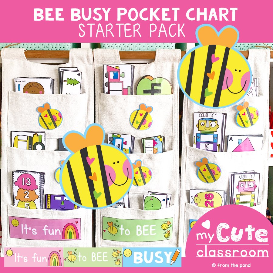 Bee Busy Pocket Chart