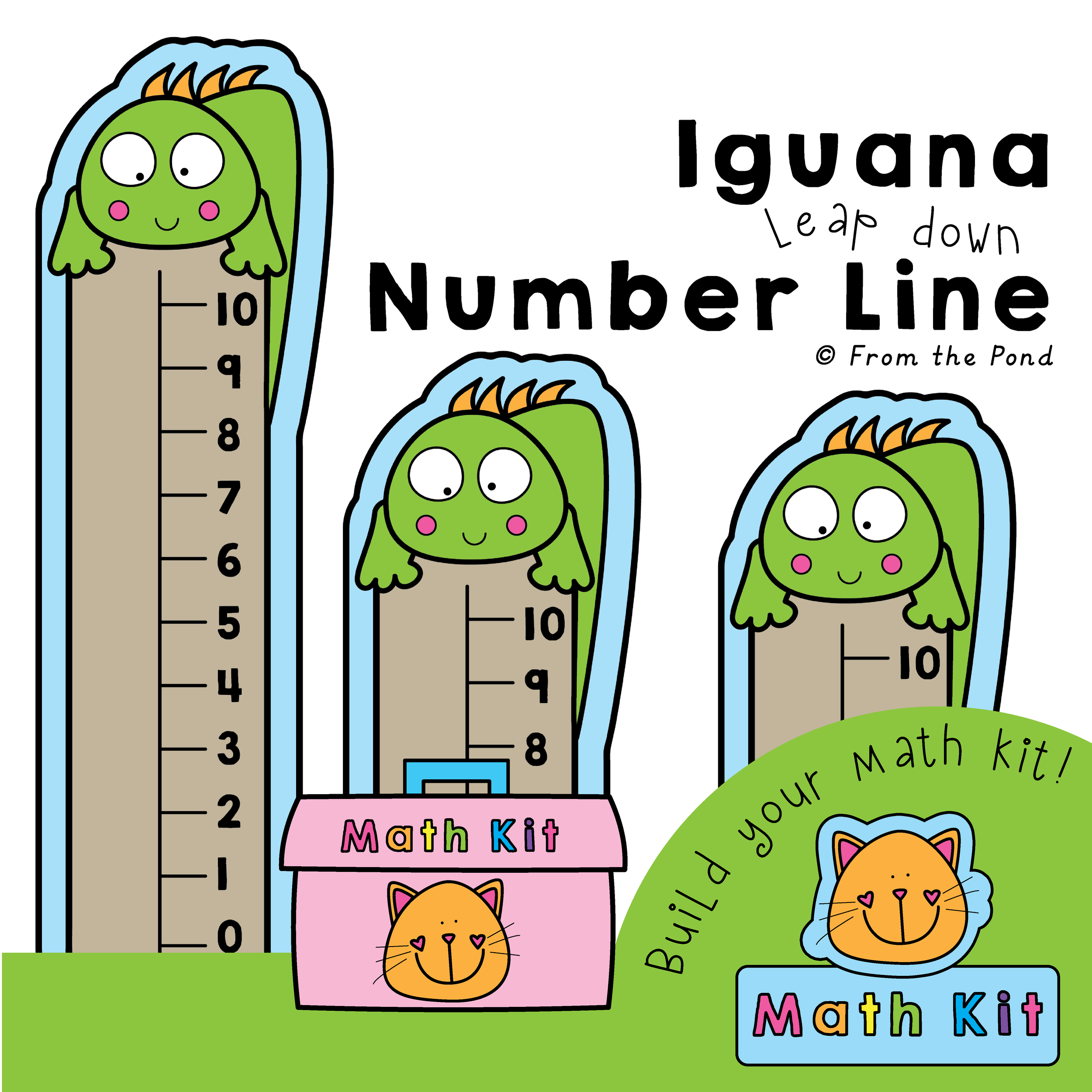Iguana Number Lines