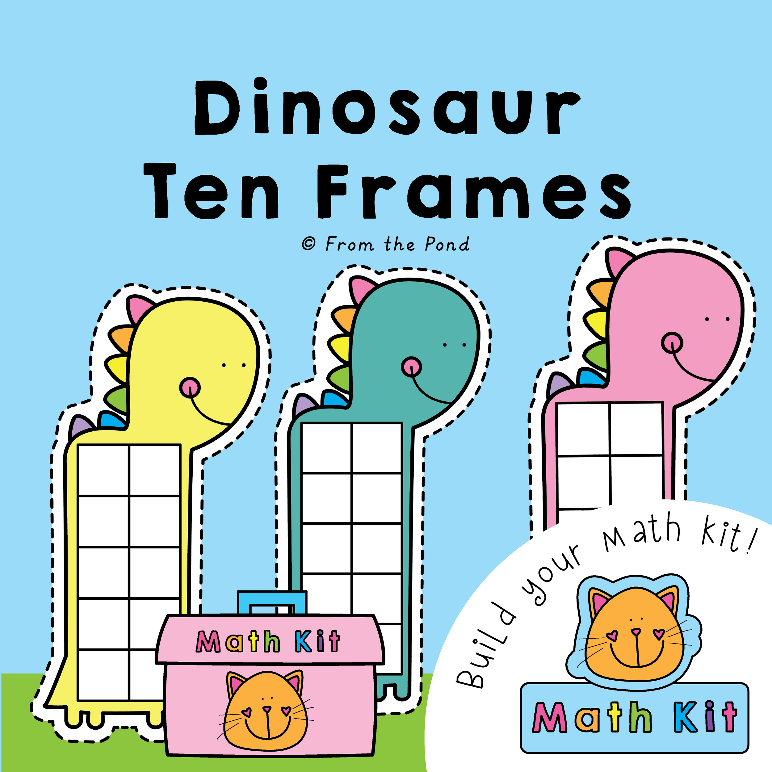 Dinosaur Ten Frames