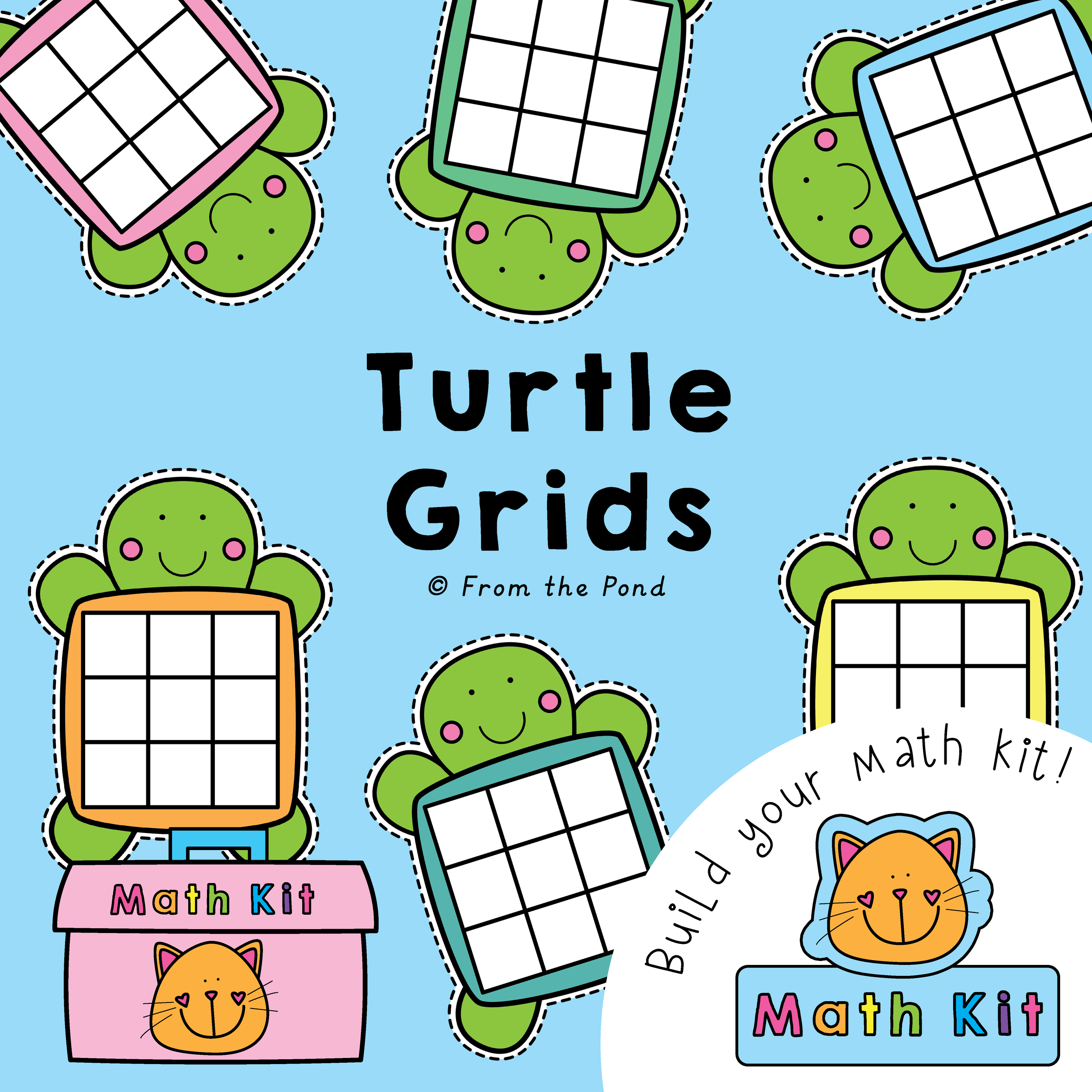 Turtle Grid Cards