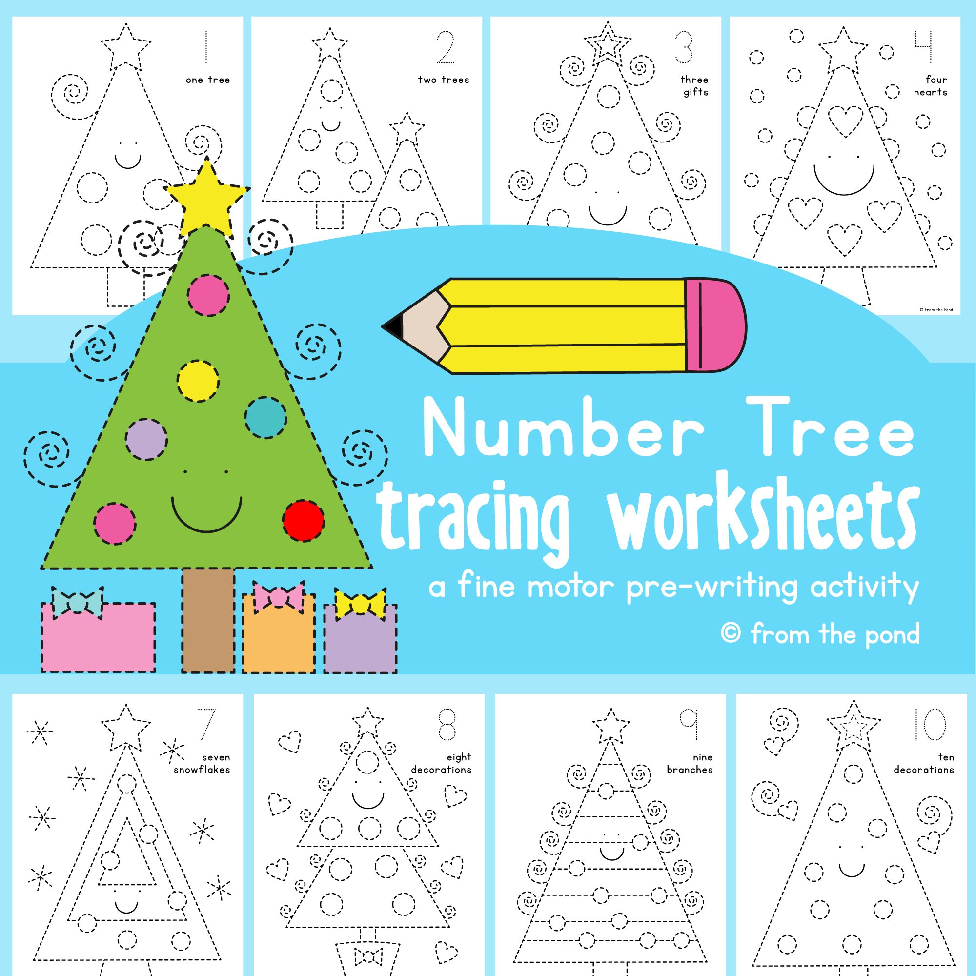 Number Tree Tracing