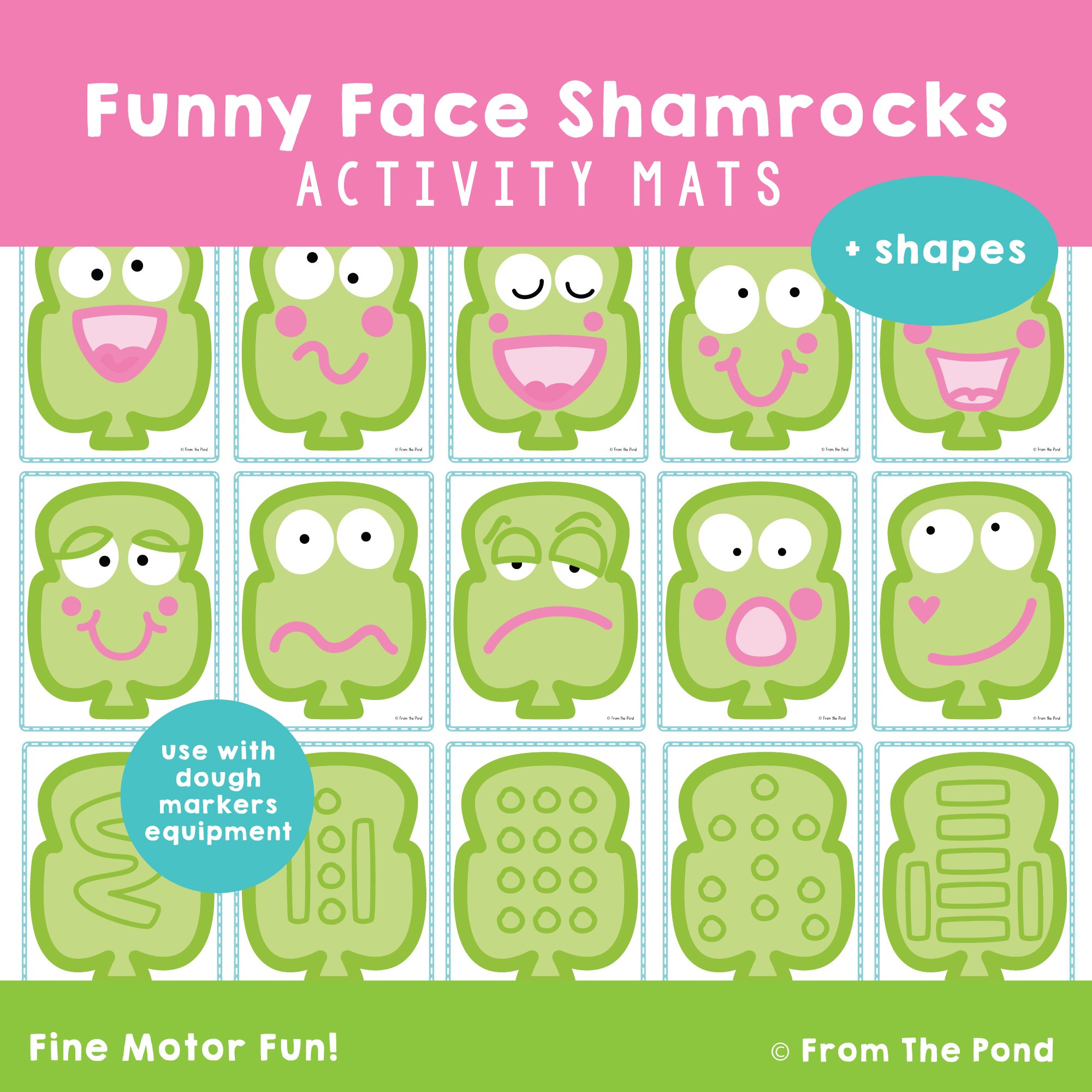 Shamrock Funny Faces