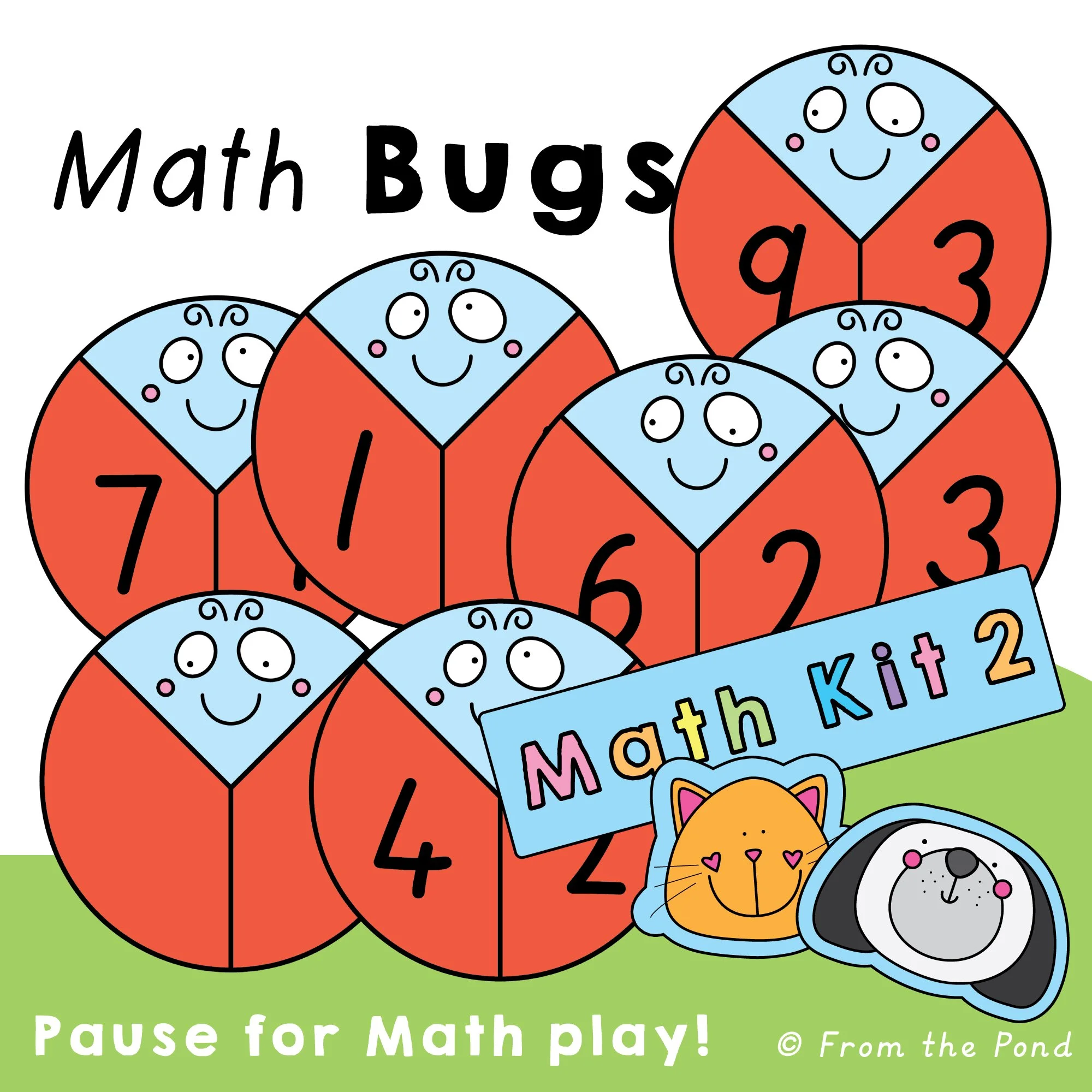  Bring math practice to life with adorable, hands‑on  Math Bugs  cards—perfect for K–1 learners to explore addition, subtraction, and counting through engaging visuals. The dual‑wing numerals on each bug invite creative, flexible number play in small