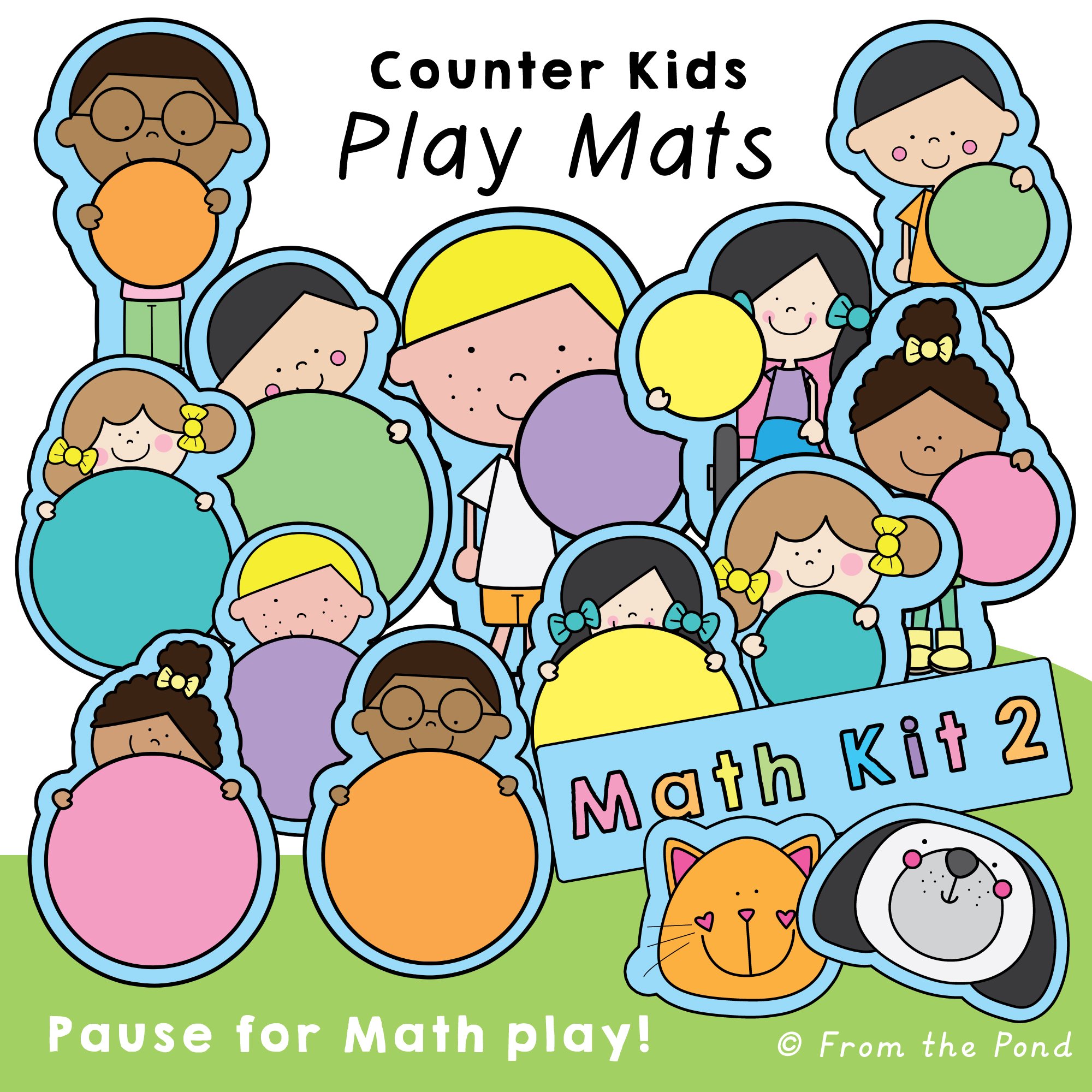  Introduce young learners to foundational math concepts with the  Counter Kids Play Mats , designed to enhance counting, one-to-one correspondence, and number sense through engaging, story-based activities. Featuring friendly child characters holding
