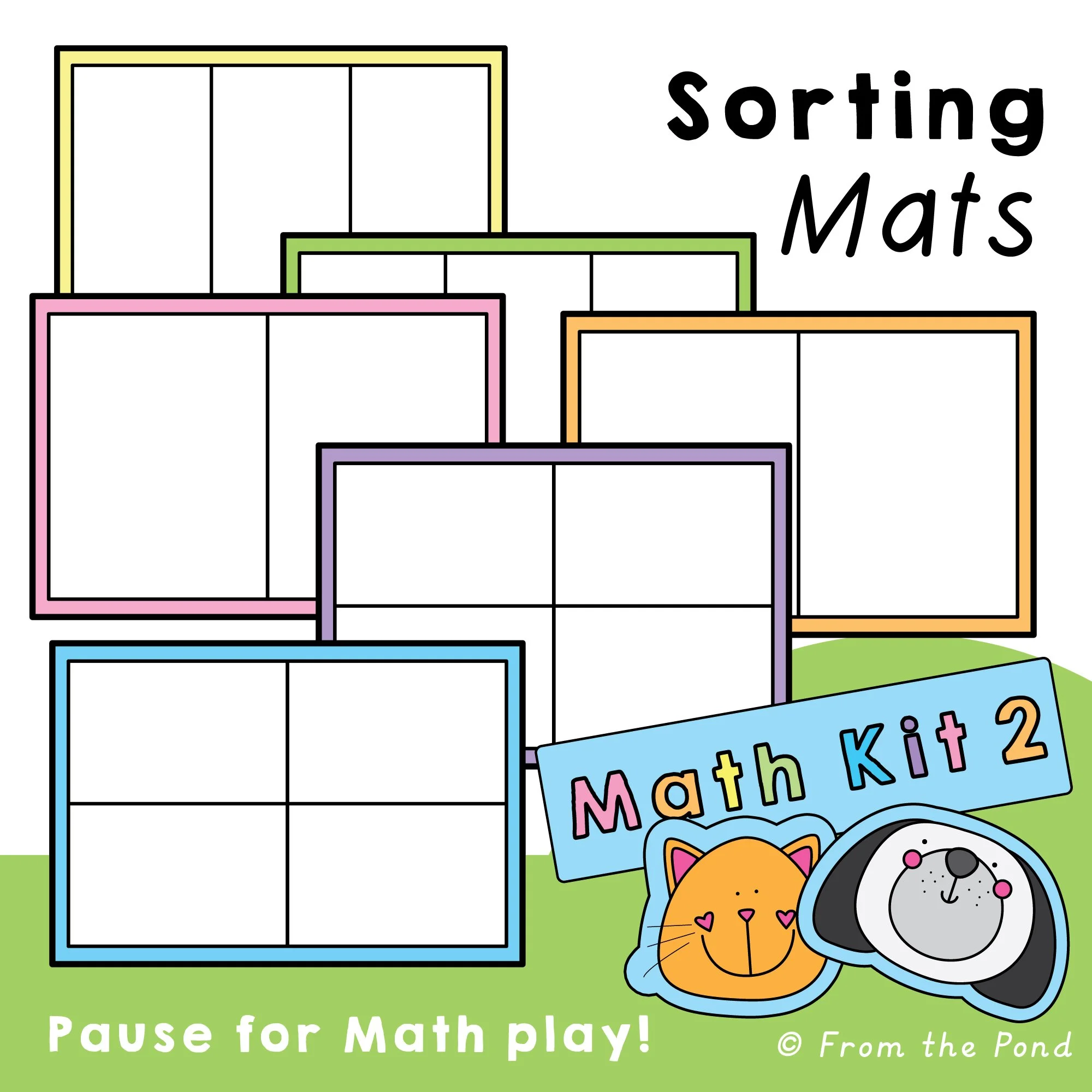  Encourage deep thinking and early algebraic reasoning with these colorful, flexible  Sorting Mats . Designed to support everything from basic classification to making equal groups, this resource grows with your learners from early sorting to beginni