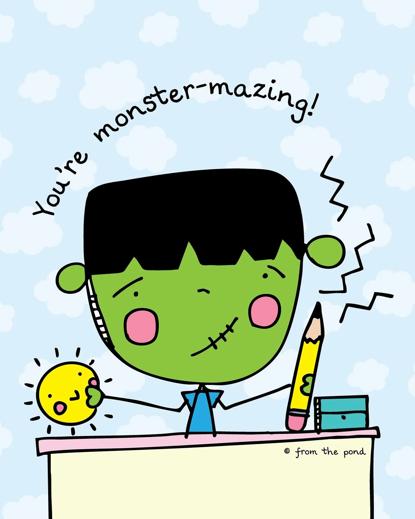 Hey teacher, you’re a fangtastic, spooktacular, monster-mazing treasure! 💚
No extra prep, no big plans — just your amazing self makes the week magical! 🌟