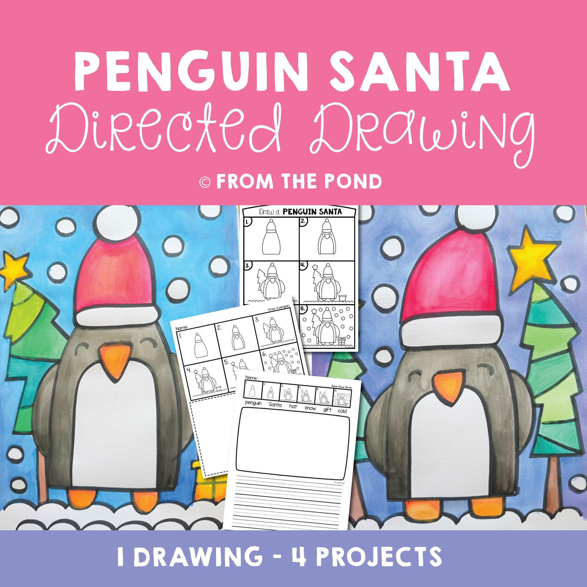 Penguin Santa