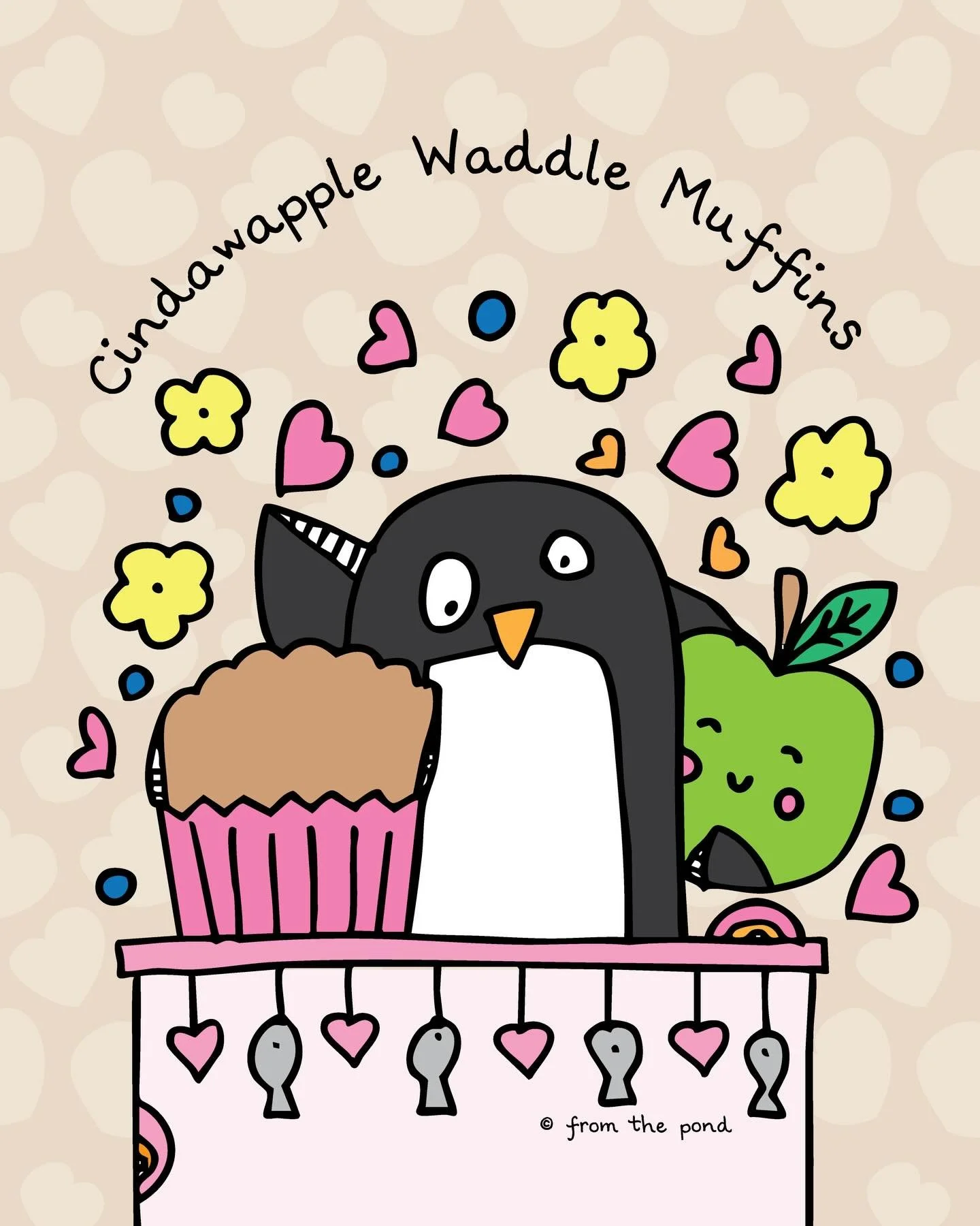 New week, new desk snack&hellip; time for a little waddle break 🐧🍎

Meet my Cindawapple Waddle Muffins&mdash;baked late yesterday and so dreamy I had to share. Muffins again because I&rsquo;m still experimenting 😂

Recipe:

Gently whisk together: 