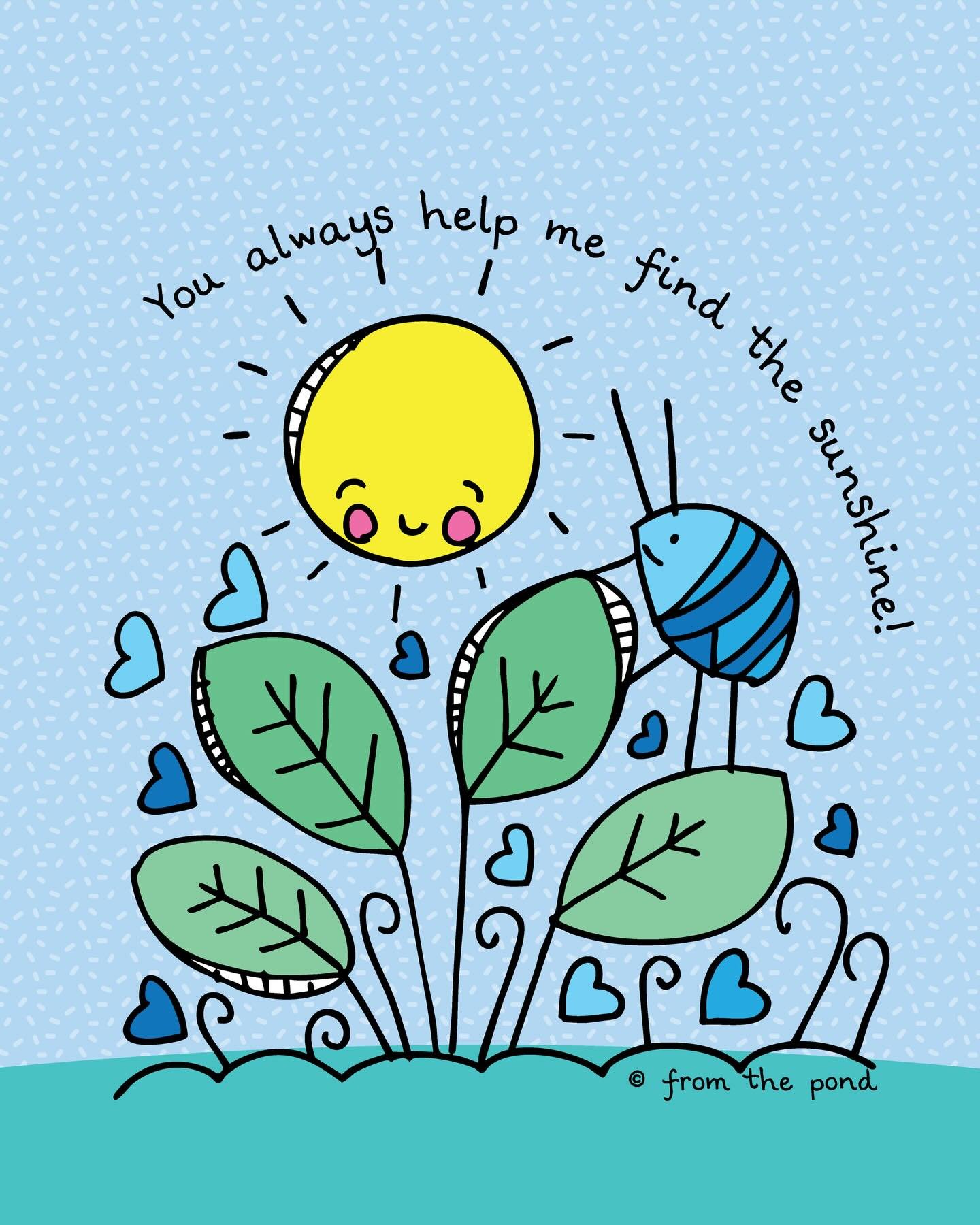 Happy weekend ☀️ I hope you find a little sunshine wherever you are!

This harlequin beetle helped me find some this morning 🐞 and reminded me to share my new handwriting clipart set&mdash;perfect for creating your own classroom resources. The set f