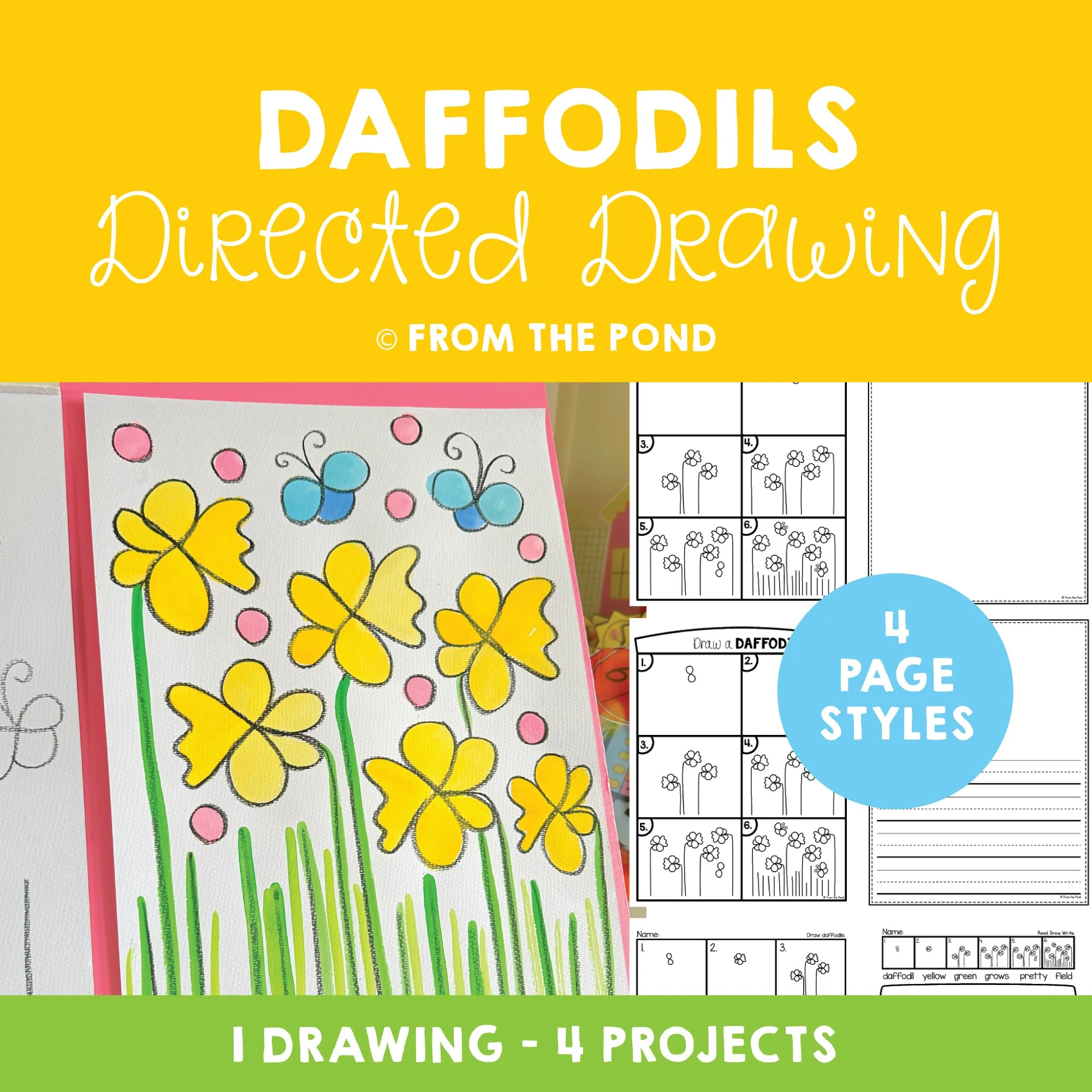 Daffodils Drawing