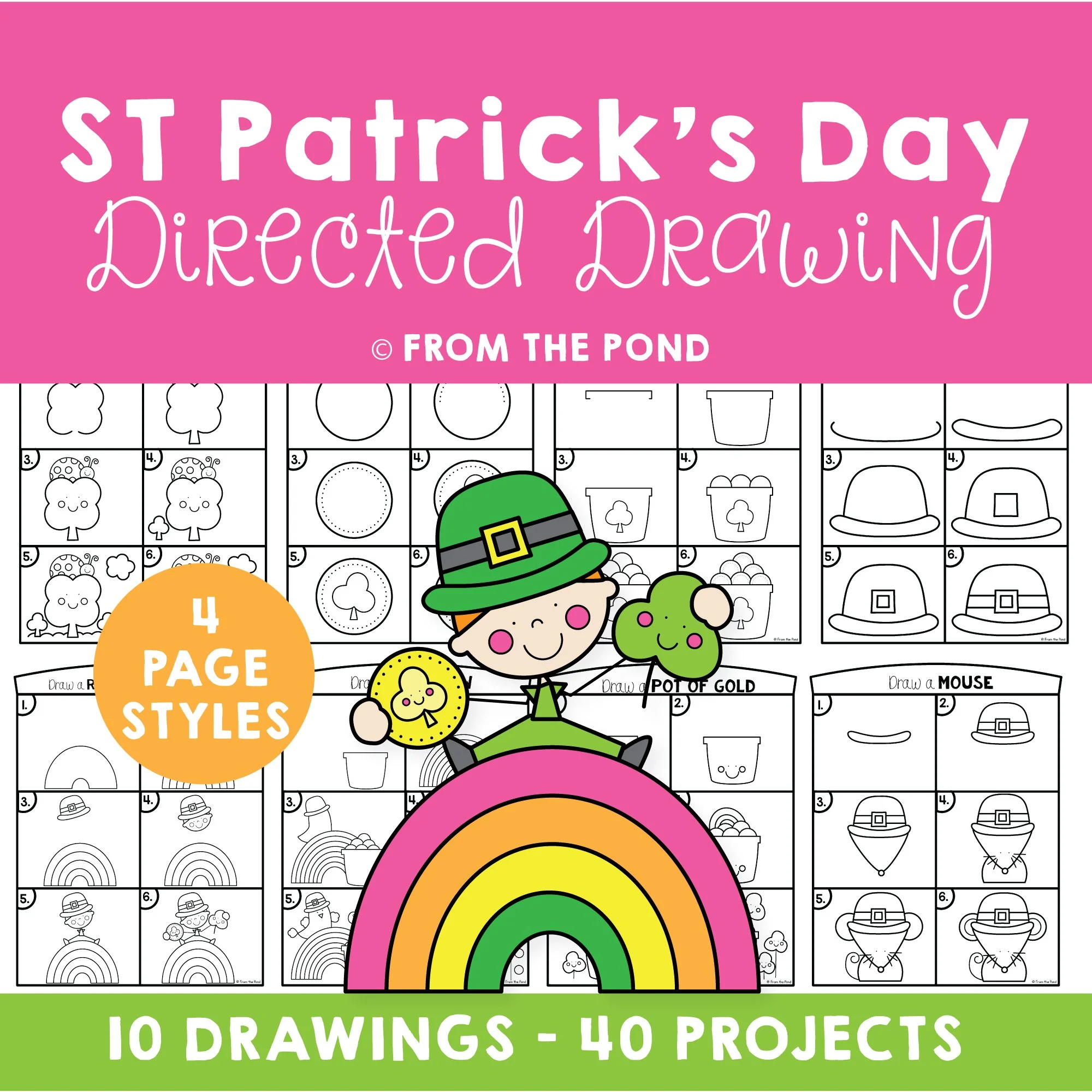 St Patrick's Day Drawing